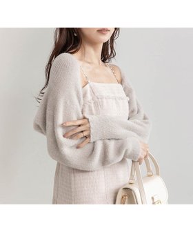 【ランダ/RANDA】のフェザーボレロニットカーディガン 人気、トレンドファッション・服の通販 founy(ファニー) ファッション Fashion レディースファッション Fashion for Women トップス・カットソー Cut & Sew Tops ニット Knit Tops & Sweaters カーディガン・羽織り Layered Style Cardigans おすすめ Recommended / Our Picks アンサンブル Ensemble Set キャミワンピース Cami Dress, Slip Dress コンパクト Compact, Small Size バランス Balance, Style Balance フェザー Feather, Feather Detail フェミニン Feminine, Girly ボレロ Bolero, Short Cardigan |ID:prp329100004797038