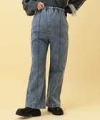 【レプシィム ローリーズファーム/LEPSIM LOWRYS FARM】の【産前・産後対応】マタニティ/裏起毛デニムフレアパンツ ケミカルブルー85|ID: prp329100004797045 ipo3291000000035176891