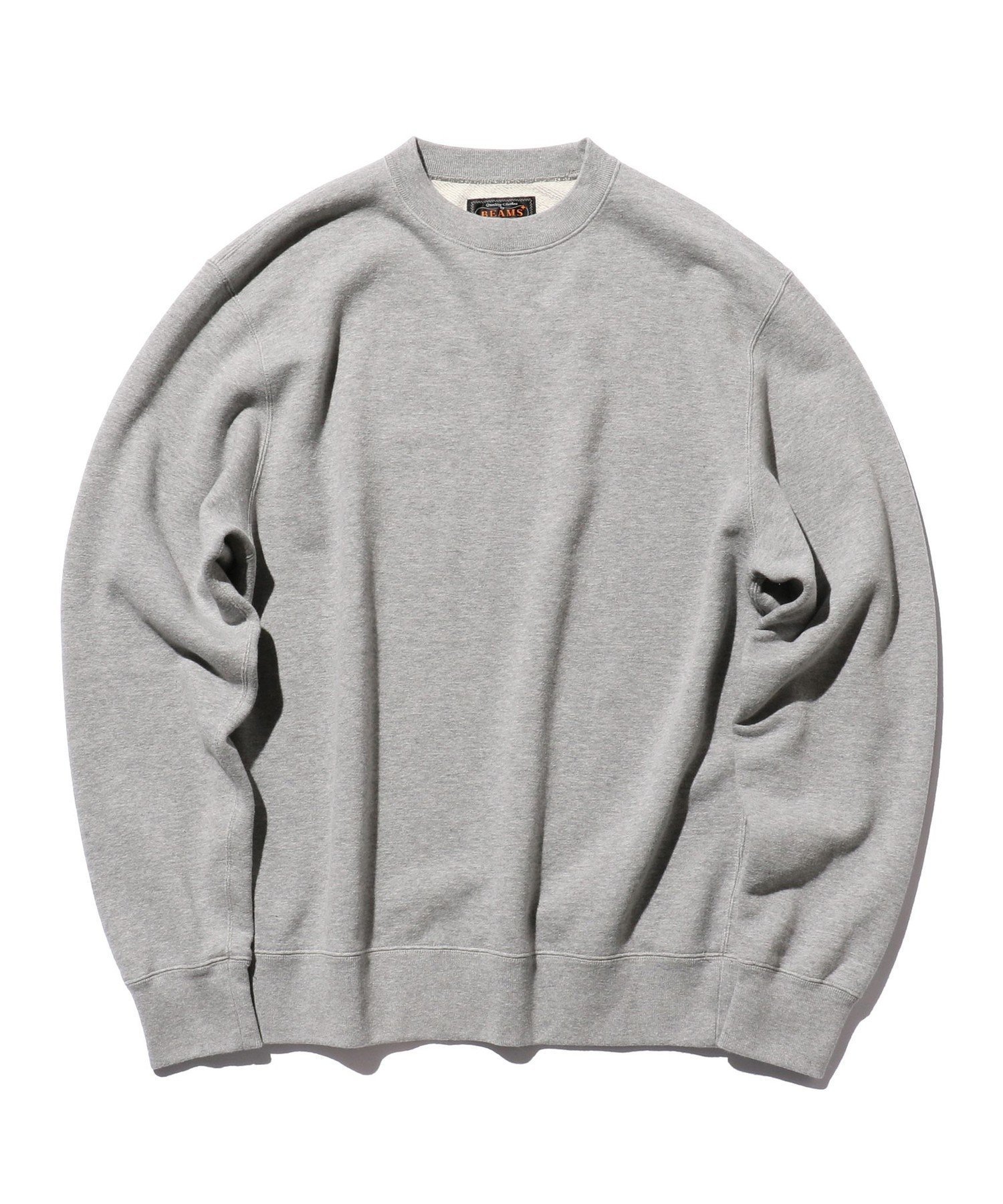 【ビームス/BEAMS / MEN】のクルーネック スウェット インテリア・キッズ・メンズ・レディースファッション・服の通販 founy(ファニー) ファッション Fashion メンズファッション Fashion for Men カットソー Cut and Sewn Top シンプル Simple, Minimal スウェット / スエット Sweatshirt, Sweatwear スタンダード Standard, Basic パターン Pattern, Design Print ベーシック Basic, Essential 日本製 Made In Japan GREY|ID: prp329100004797046 ipo3291000000034895142