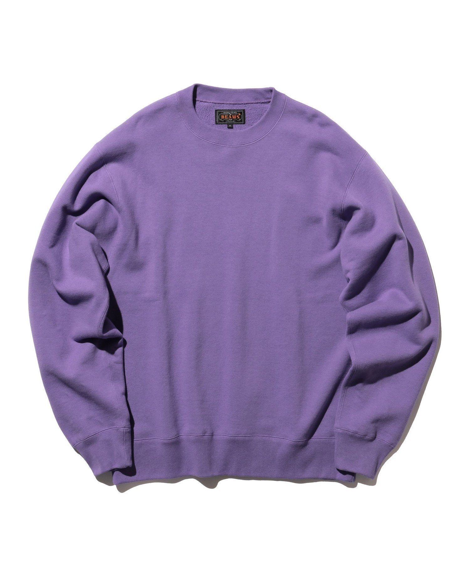 【ビームス/BEAMS / MEN】のクルーネック スウェット インテリア・キッズ・メンズ・レディースファッション・服の通販 founy(ファニー) ファッション Fashion メンズファッション Fashion for Men カットソー Cut and Sewn Top シンプル Simple, Minimal スウェット / スエット Sweatshirt, Sweatwear スタンダード Standard, Basic パターン Pattern, Design Print ベーシック Basic, Essential 日本製 Made In Japan PURPLE|ID: prp329100004797046 ipo3291000000034895157