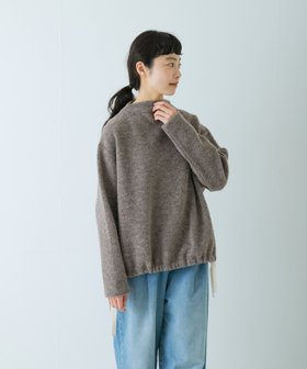【かぐれ/kagure / URBAN RESEARCH】のウールループボトルネックプルオーバー 人気、トレンドファッション・服の通販 founy(ファニー) ファッション Fashion レディースファッション Fashion for Women トップス・カットソー Cut & Sew Tops カジュアルプルオーバー・ニットトップス Pullovers & Knit Tops / Casual Pullovers 2025年 2025 2025-2026秋冬・A/W Autumn/Winter 2025–26 AW25–26 冬 Winter / This Winter シンプル Simple, Minimal ドローコード Drawcord, Drawstring Cord ブラウジング Blouson Silhouette, Cinched Waist ボトム Bottoms, Lower Wear ボトルネック Bottle Neck, Mock Neck ループ Loop, Loop Knit エレガント 上品 Elegant A/W・秋冬 Autumn/Winter |ID:prp329100004797080