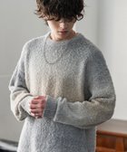 【ロッキーモンロー/Rocky Monroe】のブークレー段染めグラデーションボーダー柄オーバーサイズクルーニット 人気、トレンドファッション・服の通販 founy(ファニー) ファッション Fashion レディースファッション Fashion for Women トップス・カットソー Cut & Sew Tops ニット Knit Tops & Sweaters イエロー Yellow インナー Innerwear カットソー Cut and Sewn Top グラデーション Gradient, Ombre ハイネック High Neck, Mock Neck バランス Balance, Style Balance ボーダー Border, Stripe メンズ Men's, Menswear リラックス Relax, Relaxed Fit ワイド Wide, Wide Fit 再入荷 Restock / Back in Stock おすすめ Recommended / Our Picks エレガント 上品 Elegant 2025年 2025 2025-2026秋冬・A/W Autumn/Winter 2025–26 AW25–26 thumbnail ナチュラル|ID: prp329100004797081 ipo3291000000034894570