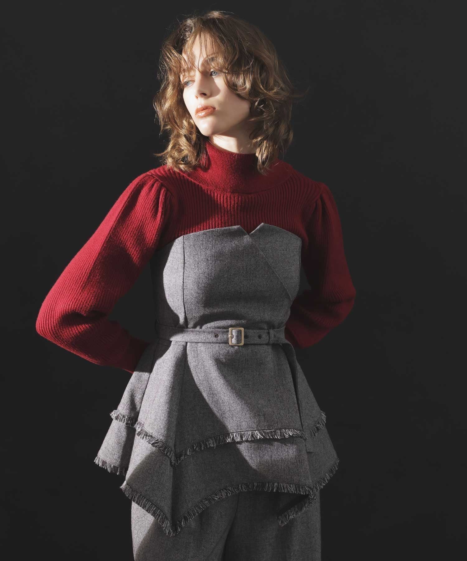 【ノエラ/Noela】のツイードビスチェ インテリア・キッズ・メンズ・レディースファッション・服の通販 founy(ファニー) ファッション Fashion レディースファッション Fashion for Women トップス・カットソー Cut & Sew Tops ビスチェ Bustiers & Corset Tops / Layered Bustier Style セットアップ Set-Up, Coordinated Outfit デニム Denim, Jeans Material ビスチェ Bustier, Corset Top フリンジ Fringe, Tassel ポケット Pocket, Pocket Detail チャ|ID: prp329100004797091 ipo3291000000034804989