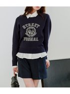 【スナイデル/SNIDEL】のシャツドッキングジャガードニットプルオーバー 人気、トレンドファッション・服の通販 founy(ファニー) ファッション Fashion レディースファッション Fashion for Women トップス・カットソー Cut & Sew Tops ニット Knit Tops & Sweaters シャツ・ブラウス・オフィスカジュアル Elegant Blouses & Button-Ups カジュアルプルオーバー・ニットトップス Pullovers & Knit Tops / Casual Pullovers ウェーブ Wavy Pattern ウォッシュ Washed Finish ヴィンテージ Vintage Style シルバー Silver, Metallic Silver ストレート Straight, Straight Cut スマート Smart, Elegant ドッキング Docking, Mixed Material バランス Balance, Style Balance おすすめ Recommended / Our Picks thumbnail NVY[089]|ID: prp329100004797107 ipo3291000000034805123