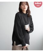 【イッカ/ikka】の【雑誌InRed1月号掲載】サイドスリットニットプルオーバー【親子コーデ】 チャコール|ID: prp329100004797118 ipo3291000000034805206