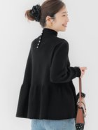 【コカ/COCA】のボトルネックバックパールニット 人気、トレンドファッション・服の通販 founy(ファニー) ファッション Fashion レディースファッション Fashion for Women トップス・カットソー Cut & Sew Tops ニット Knit Tops & Sweaters インナー Innerwear シンプル Simple, Minimal ジャケット Jacket, Outerwear 長袖 Long Sleeve, Full Sleeve パール Pearl, Pearl Accent ペプラム Peplum, Flared Hem ボトルネック Bottle Neck, Mock Neck ポケット Pocket, Pocket Detail エレガント 上品 Elegant ホリデーシーズン Holiday Season 2025年 2025 2025-2026秋冬・A/W Autumn/Winter 2025–26 AW25–26 thumbnail Black|ID: prp329100004797139 ipo3291000000034929262