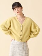 【リリーブラウン/Lily Brown】のLBロゴフォックスニットカーデ 人気、トレンドファッション・服の通販 founy(ファニー) ファッション Fashion レディースファッション Fashion for Women トップス・カットソー Cut & Sew Tops ニット Knit Tops & Sweaters おすすめ Recommended / Our Picks カーディガン Cardigan, Knitwear スマート Smart, Elegant フォックス Fox, Fox Fur リュクス Luxury, Elegant, High-End, Chic エレガント 上品 Elegant 人気 Popular, Best Seller 今季 This Season, Current Season 秋 Autumn 雑誌 Magazine, Fashion Magazine thumbnail YEL[032]|ID: prp329100004797147 ipo3291000000035098526