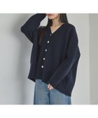 【アパートバイローリーズ/apart by lowrys】のカシミヤコンBIG Vネックカーディガン 人気、トレンドファッション・服の通販 founy(ファニー) ファッション Fashion レディースファッション Fashion for Women トップス・カットソー Cut & Sew Tops カーディガン・羽織り Layered Style Cardigans Vネックトップス V-Neck Tops / V-Cut Neckline Shirts おすすめ Recommended / Our Picks カーディガン Cardigan, Knitwear ボトム Bottoms, Lower Wear 人気 Popular, Best Seller 冬 Winter / This Winter thumbnail ネイビー88|ID: prp329100004797183 ipo3291000000034870737