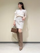 【スナイデル/SNIDEL】の【BEARPAW】ケーブルニットプルオーバー 人気、トレンドファッション・服の通販 founy(ファニー) ファッション Fashion レディースファッション Fashion for Women トップス・カットソー Cut & Sew Tops ニット Knit Tops & Sweaters カジュアルプルオーバー・ニットトップス Pullovers & Knit Tops / Casual Pullovers イエロー Yellow インナー Innerwear コラボ Collaboration, Collab コンパクト Compact, Small Size ジャケット Jacket, Outerwear スマート Smart, Elegant ボトム Bottoms, Lower Wear エレガント 上品 Elegant thumbnail WHT[001]|ID: prp329100004797187 ipo3291000000034805774