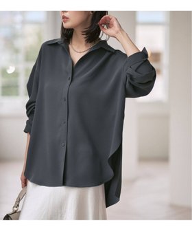 【ノーブル / スピック&スパン/NOBLE / Spick & Span】の《26SS先行 ・追加》シーズンカラープレーンシャツ 人気、トレンドファッション・服の通販 founy(ファニー) ファッション Fashion レディースファッション Fashion for Women トップス・カットソー Cut & Sew Tops シャツ・ブラウス・オフィスカジュアル Elegant Blouses & Button-Ups 2026年 2026 とろみ Fluid, Flowy Fabric シンプル Simple, Minimal スリット Slit, Slit Detail バランス Balance, Style Balance ロング Long, Long-Length 定番 Standard, Basic Item |ID:prp329100004797199