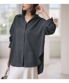 【ノーブル / スピック&スパン/NOBLE / Spick & Span】の《26SS先行 ・追加》シーズンカラープレーンシャツ 人気、トレンドファッション・服の通販 founy(ファニー) ファッション Fashion レディースファッション Fashion for Women トップス・カットソー Cut & Sew Tops シャツ・ブラウス・オフィスカジュアル Elegant Blouses & Button-Ups 2026年 2026 とろみ Fluid, Flowy Fabric シンプル Simple, Minimal スリット Slit, Slit Detail バランス Balance, Style Balance ロング Long, Long-Length 定番 Standard, Basic Item thumbnail グレー|ID: prp329100004797199 ipo3291000000035012841