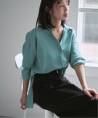 【ノーブル / スピック&スパン/NOBLE / Spick & Span】の《26SS先行 ・追加》シーズンカラープレーンシャツ 人気、トレンドファッション・服の通販 founy(ファニー) ファッション Fashion レディースファッション Fashion for Women トップス・カットソー Cut & Sew Tops シャツ・ブラウス・オフィスカジュアル Elegant Blouses & Button-Ups 2026年 2026 とろみ Fluid, Flowy Fabric シンプル Simple, Minimal スリット Slit, Slit Detail バランス Balance, Style Balance ロング Long, Long-Length 定番 Standard, Basic Item thumbnail グリーン|ID: prp329100004797199 ipo3291000000035012842