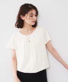 【アンタイトル/UNTITLED】の【通勤/二の腕カバー】タックデザインブラウス グレージュ|ID: prp329100004797202 ipo3291000000034805869