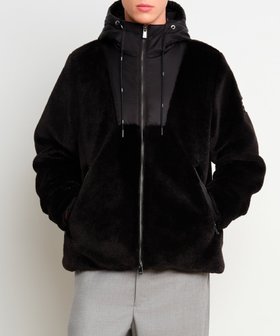 【タトラス コンセプトストア/TATRAS CONCEPT STORE / MEN】の【オンライン限定】TALETE タレテ / ボアブルゾン 人気、トレンドファッション・服の通販 founy(ファニー) ファッション Fashion メンズファッション Fashion for Men イタリア Italy カッティング Cutting Detail スピンドル Spindle, Drawcord パーカー Hoodie, Parka ブルゾン Blouson, Bomber Jacket |ID:prp329100004797205