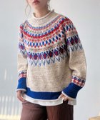 【アズノウアズ プラス/AS KNOW AS plus】の球心あみあみ配色ニットプルオーバー 人気、トレンドファッション・服の通販 founy(ファニー) ファッション Fashion レディースファッション Fashion for Women トップス・カットソー Cut & Sew Tops ニット Knit Tops & Sweaters カジュアルプルオーバー・ニットトップス Pullovers & Knit Tops / Casual Pullovers 今季 This Season, Current Season トレンド Trend, Trending Now 定番 Standard, Basic Item A/W・秋冬 Autumn/Winter 再入荷 Restock / Back in Stock thumbnail BEXトリコ2|ID: prp329100004797474 ipo3291000000034808049