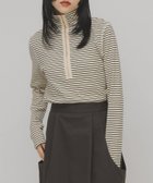 【ケービーエフ/KBF / URBAN RESEARCH】のタートルホックボーダートップス ホワイト系その他|ID: prp329100004797484 ipo3291000000035139365