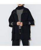 【リエス/Liesse】の【大草直子さんコラボ】2WAYケープジップニット 人気、トレンドファッション・服の通販 founy(ファニー) ファッション Fashion レディースファッション Fashion for Women トップス・カットソー Cut & Sew Tops ニット Knit Tops & Sweaters インナー Innerwear コラボ Collaboration, Collab ストレッチ Stretch, Stretchy Fabric セットアップ Set-Up, Coordinated Outfit ワイド Wide, Wide Fit thumbnail ブラック|ID: prp329100004797493 ipo3291000000034948375