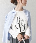 【シップス フォー ウィメン/SHIPS】の【WEB限定】バリエーション ロゴ プリント ロングスリーブ TEE オフホワイト|ID: prp329100004797520 ipo3291000000034847975