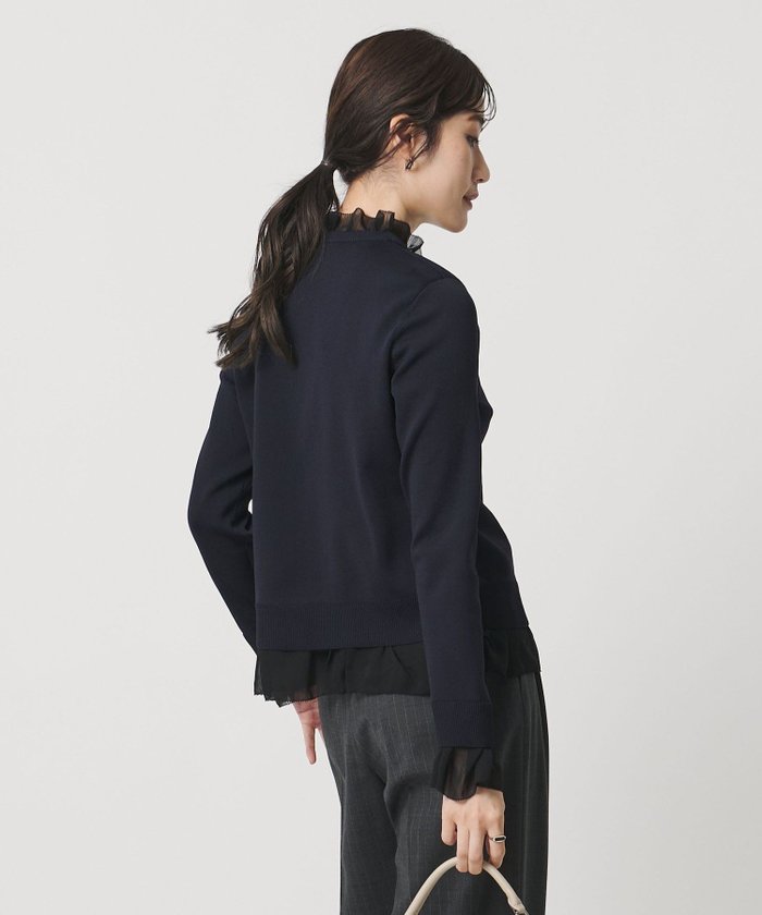 【ユナイテッドアローズ/UNITED ARROWS】の4WAY シフォン カーディガン -ウォッシャブル- インテリア・キッズ・メンズ・レディースファッション・服の通販 founy(ファニー) https://founy.com/ ファッション Fashion レディースファッション Fashion for Women トップス・カットソー Cut & Sew Tops カーディガン・羽織り Layered Style Cardigans ウォッシャブル Machine Washable カーディガン Cardigan, Knitwear シフォン Chiffon, Lightweight Fabric エレガント 上品 Elegant |ID: prp329100004797533 ipo3291000000034831934