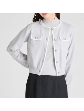 【セルフォード/CELFORD】のファートリムニットアンサンブル 人気、トレンドファッション・服の通販 founy(ファニー) ファッション Fashion レディースファッション Fashion for Women トップス・カットソー Cut & Sew Tops ニット Knit Tops & Sweaters アンサンブルニット Knit Ensembles & Twin Sets アンサンブル Ensemble Set インナー Innerwear カーディガン Cardigan, Knitwear コンパクト Compact, Small Size ジャケット Jacket, Outerwear スマート Smart, Elegant トリミング Trimming, Decorative Edge フィット Fit, Slim Fit メタル Metal, Metal Parts |ID:prp329100004797535