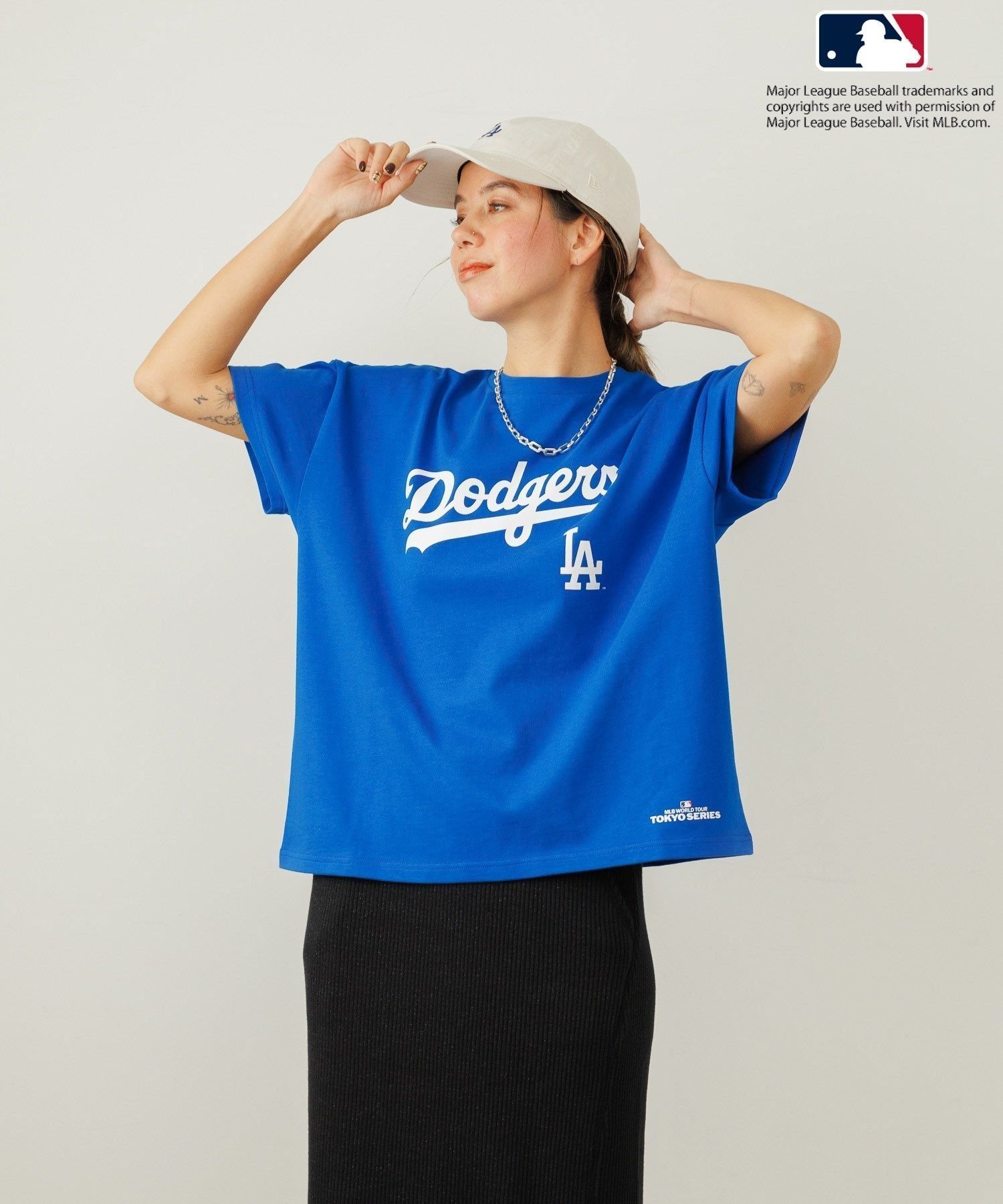 【ベイフロー/BAYFLOW】の【MLB TOKYO SERIES】MLB World Tour Tシャツ(WOMEN) 人気、トレンドファッション・服の通販 founy(ファニー) ファッション Fashion レディースファッション Fashion for Women トップス・カットソー Cut & Sew Tops シャツ・ブラウス・オフィスカジュアル Elegant Blouses & Button-Ups ロングTシャツ・Tシャツ Longline T-Shirts & Tees グラフィック Graphic, Graphic Design コレクション Collection, Seasonal Line コンパクト Compact, Small Size ショート Short, Short Length スポーツ Sports, Activewear トレンド Trend, Trending Now プリント Print, Printed Pattern 別注 Limited Edition, Custom Order other-1|ID: prp329100004797560 ipo3291000000034809028
