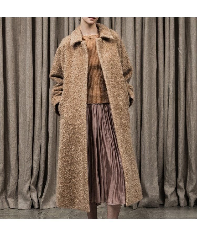 【アンタイトル/UNTITLED】のスーリーアルパカコート インテリア・キッズ・メンズ・レディースファッション・服の通販 founy(ファニー) ファッション Fashion レディースファッション Fashion for Women アウター Coat / Outerwear Collection コート・ロングコート・ピーコート Long Coats, Peacoats & More バランス Balance, Style Balance フロント Front, Front Design プレミアム Premium, High-End ベーシック Basic, Essential ロング Long, Long-Length エレガント 上品 Elegant ブラウン|ID: prp329100004797573 ipo3291000000034809183