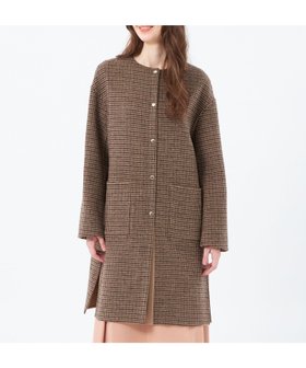 【マッキントッシュ フィロソフィー/MACKINTOSH PHILOSOPHY】の【IVENREY(イベンリー)】ライトメルトン製 人気、トレンドファッション・服の通販 founy(ファニー) ファッション Fashion レディースファッション Fashion for Women おすすめ Recommended / Our Picks クラシック Classic, Timeless Style シンプル Simple, Minimal チェック Check, Plaid, Tartan メルトン Melton, Heavy Wool リバーシブル Reversible, Two-Sided 冬 Winter / This Winter 無地 Plain, Solid Color 秋 Autumn 防寒 Cold Protection, Winter-Ready |ID:prp329100004797574