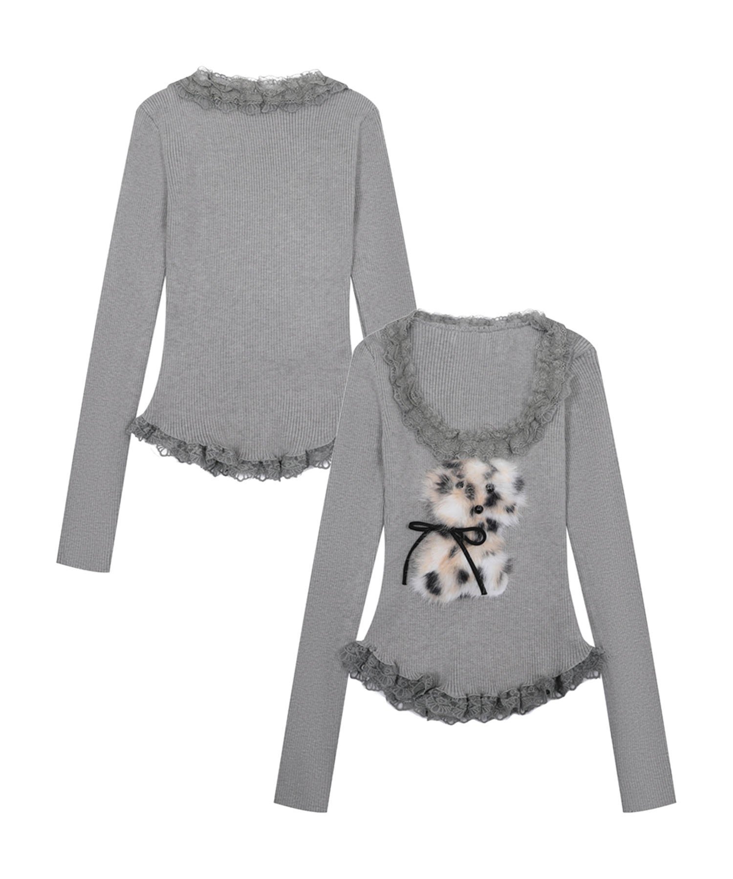 【アイモハ/aimoha】の【HOOK】for girls ファーフリルトップス 人気、トレンドファッション・服の通販 founy(ファニー) ファッション Fashion レディースファッション Fashion for Women トップス・カットソー Cut & Sew Tops インナー Innerwear ガーリー Girly, Feminine Style デニム Denim, Jeans Material フィット Fit, Slim Fit フェミニン Feminine, Girly フリル Frill, Ruffle フレア Flare, Flared フロント Front, Front Design モチーフ Motif, Design Theme リボン Ribbon, Bow other-1|ID: prp329100004797584 ipo3291000000034889079