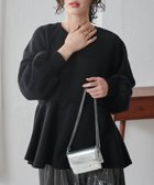 【ラナン/Ranan】のRANAN/ボリュームスリーブペプラムプルオーバー 人気、トレンドファッション・服の通販 founy(ファニー) ファッション Fashion レディースファッション Fashion for Women トップス・カットソー Cut & Sew Tops カジュアルプルオーバー・ニットトップス Pullovers & Knit Tops / Casual Pullovers ボリューム袖・フリルスリーブブラウス Voluminous & Ruffle Sleeves / Puffy Sleeve Tops アクセサリー Fashion Accessories ギャザー Gathered, Ruffled シューズ Shoes, Footwear ストレッチ Stretch, Stretchy Fabric ペプラム Peplum, Flared Hem ボトム Bottoms, Lower Wear ポケット Pocket, Pocket Detail リラックス Relax, Relaxed Fit おすすめ Recommended / Our Picks thumbnail ブラック|ID: prp329100004797607 ipo3291000000035185299