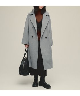 【ジーナシス/JEANASiS】のSuper120 s Wool Coat 人気、トレンドファッション・服の通販 founy(ファニー) ファッション Fashion レディースファッション Fashion for Women アウター Coat / Outerwear Collection コート・ロングコート・ピーコート Long Coats, Peacoats & More おすすめ Recommended / Our Picks シンプル Simple, Minimal スタンド Stand Collar, Upright Stand スラックス Slacks, Dress Pants デニム Denim, Jeans Material マニッシュ Mannish, Boyish ロング Long, Long-Length エレガント 上品 Elegant |ID:prp329100004797613