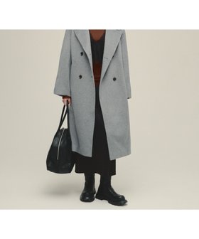 【ジーナシス/JEANASiS】のSuper120 s Wool Coat 人気、トレンドファッション・服の通販 founy(ファニー) ファッション Fashion レディースファッション Fashion for Women アウター Coat / Outerwear Collection コート・ロングコート・ピーコート Long Coats, Peacoats & More おすすめ Recommended / Our Picks シンプル Simple, Minimal スタンド Stand Collar, Upright Stand スラックス Slacks, Dress Pants デニム Denim, Jeans Material マニッシュ Mannish, Boyish ロング Long, Long-Length エレガント 上品 Elegant |ID:prp329100004797613