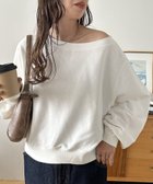 【ディスコート/Discoat】の【華奢見え】オフショルスウェット《新色追加/WEB限定》 人気、トレンドファッション・服の通販 founy(ファニー) ファッション Fashion レディースファッション Fashion for Women トップス・カットソー Cut & Sew Tops レディースパーカー・カジュアルフーディー Casual Hoodies & Sweatshirts スウェット・クルーネックトップス Sweatshirts & Crewnecks / Relaxed Fit Sweat Tops おすすめ Recommended / Our Picks ショート Short, Short Length シンプル Simple, Minimal スウェット / スエット Sweatshirt, Sweatwear デニム Denim, Jeans Material バランス Balance, Style Balance パーカー Hoodie, Parka ロング Long, Long-Length 定番 Standard, Basic Item thumbnail ホワイト|ID: prp329100004797615 ipo3291000000034934945