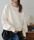 【ディスコート/Discoat】の【WEB限定】フロント切り替えポンチプルオーバー 人気、トレンドファッション・服の通販 founy(ファニー) ファッション Fashion レディースファッション Fashion for Women トップス・カットソー Cut & Sew Tops カジュアルプルオーバー・ニットトップス Pullovers & Knit Tops / Casual Pullovers おすすめ Recommended / Our Picks コンパクト Compact, Small Size シンプル Simple, Minimal スウェット / スエット Sweatshirt, Sweatwear スラックス Slacks, Dress Pants スリット Slit, Slit Detail タートル Turtleneck, Turtle Collar デニム Denim, Jeans Material フロント Front, Front Design 切替 Switching, Contrast Panel thumbnail ホワイト|ID: prp329100004797622 ipo3291000000034935062