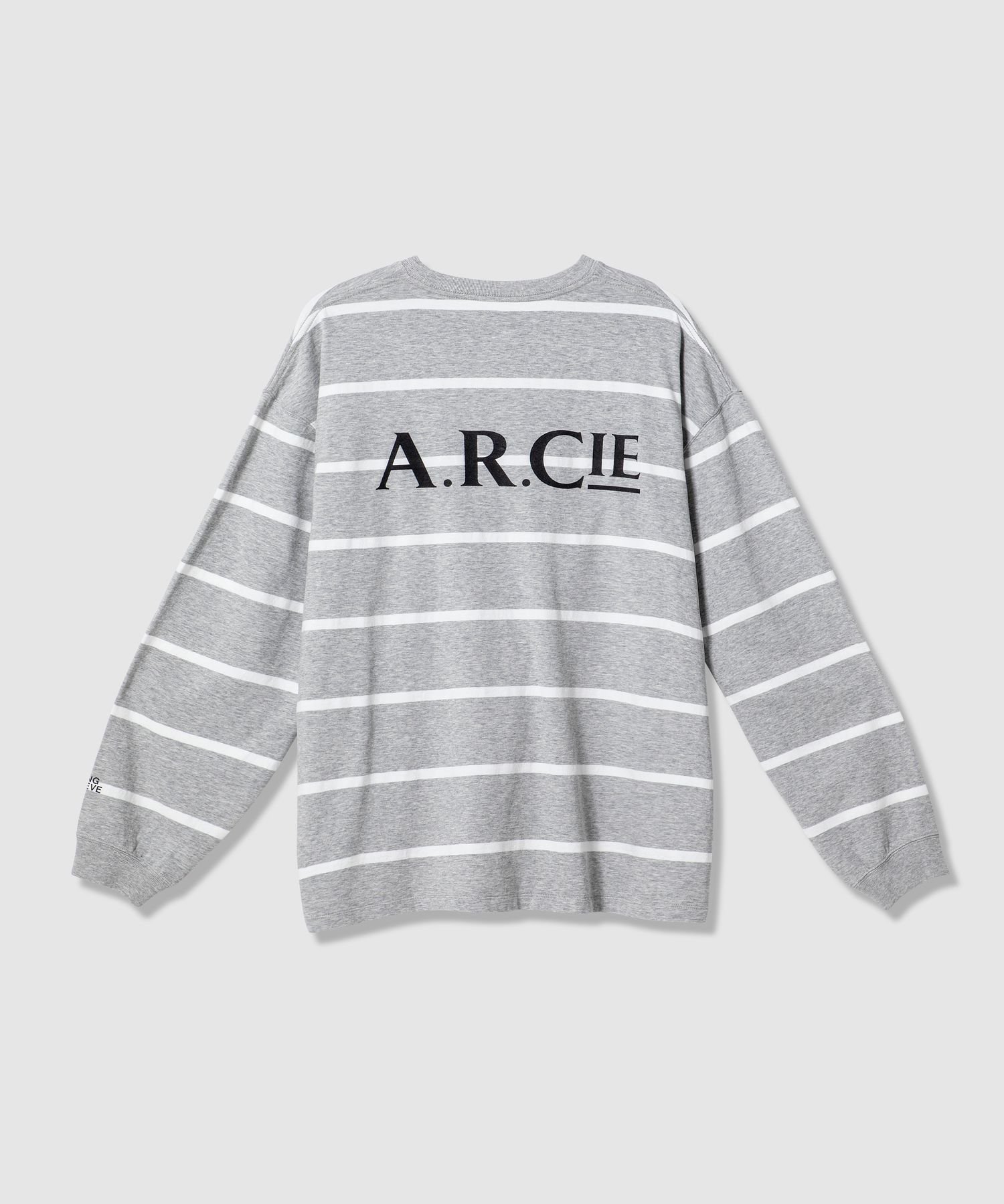 【ベイフロー/BAYFLOW】の【AMERICAN RAG CIE】90 s ボーダーTEE(ユニセックス) インテリア・キッズ・メンズ・レディースファッション・服の通販 founy(ファニー) 　ファッション　Fashion　レディースファッション　Fashion for Women　エスニック　Ethnic Style　ヴィンテージ　Vintage Style　カリフォルニア　California, Cali Style　スラックス　Slacks, Dress Pants　ボーダー　Border, Stripe　ミックス　Mix, Mixed Style　おすすめ　Recommended / Our Picks　ライトグレー|ID: prp329100004797652 ipo3291000000034985234