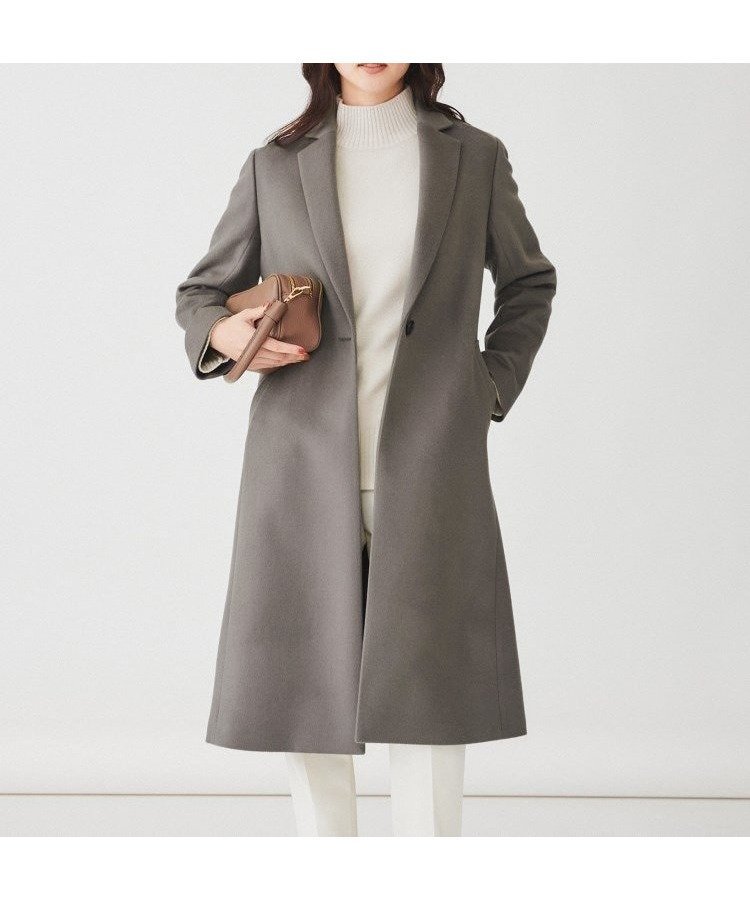 【アンタイトル/UNTITLED】の【日本製】ウールチェスターコート 人気、トレンドファッション・服の通販 founy(ファニー) ファッション Fashion レディースファッション Fashion for Women アウター Coat / Outerwear Collection コート・ロングコート・ピーコート Long Coats, Peacoats & More チェスターコート・ロング丈アウター Chester Coats / Chesterfield Long Coats ジャケット Jacket, Outerwear スタイリッシュ Stylish, Fashionable ストール Stole, Wrap スマート Smart, Elegant チェスターコート Chester Coat, Long Coat マフラー Scarf, Muffler エレガント 上品 Elegant 日本製 Made In Japan other-1|ID: prp329100004797660 ipo3291000000034809897