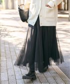 【スピック&スパン/Spick & Span】の《追加2》チュールスカート ブラック|ID: prp329100004797663 ipo3291000000034998202