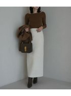 【アニュアンス/anuans】のボアタイトスカート 人気、トレンドファッション・服の通販 founy(ファニー) ファッション Fashion レディースファッション Fashion for Women スカート Skirts タイトスカート Pencil Skirt, Tight Skirt バランス Balance, Style Balance ラグジュアリー Luxury, Elegant A/W・秋冬 Autumn/Winter thumbnail IVORY|ID: prp329100004797669 ipo3291000000034809981