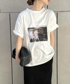 【セレクトモカ/SELECT MOCA】のアソートプリントオーバーサイズTシャツ 人気、トレンドファッション・服の通販 founy(ファニー) ファッション Fashion レディースファッション Fashion for Women トップス・カットソー Cut & Sew Tops シャツ・ブラウス・オフィスカジュアル Elegant Blouses & Button-Ups ロングTシャツ・Tシャツ Longline T-Shirts & Tees インナー Innerwear コンパクト Compact, Small Size シンプル Simple, Minimal ジャケット Jacket, Outerwear スラックス Slacks, Dress Pants ワーク Workwear, Utility Style おすすめ Recommended / Our Picks thumbnail ホワイト系その他1-01|ID: prp329100004797670 ipo3291000000034809988