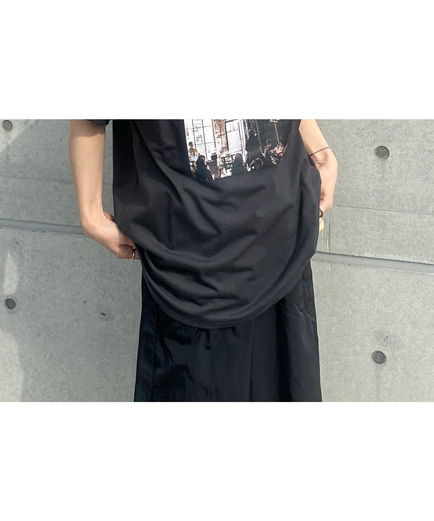 【セレクトモカ/SELECT MOCA】のアソートプリントオーバーサイズTシャツ インテリア・キッズ・メンズ・レディースファッション・服の通販 founy(ファニー) 　ファッション　Fashion　レディースファッション　Fashion for Women　トップス・カットソー　Cut & Sew Tops　シャツ・ブラウス・オフィスカジュアル　Elegant Blouses & Button-Ups　ロングTシャツ・Tシャツ　Longline T-Shirts & Tees　インナー　Innerwear　コンパクト　Compact, Small Size　シンプル　Simple, Minimal　ジャケット　Jacket, Outerwear　スラックス　Slacks, Dress Pants　ワーク　Workwear, Utility Style　おすすめ　Recommended / Our Picks　グレー系その他1-11|ID: prp329100004797670 ipo3291000000034810004