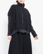 【ゴム/gomme】のハイネックジャケット 人気、トレンドファッション・服の通販 founy(ファニー) ファッション Fashion レディースファッション Fashion for Women アウター Coat / Outerwear Collection レディースジャケット・軽アウター Jackets ジャケット Jacket, Outerwear セットアップ Set-Up, Coordinated Outfit タオル Towel, Bath Towel ハイネック High Neck, Mock Neck バルーン Balloon, Balloon Silhouette フィット Fit, Slim Fit ヘムライン Hemline, Bottom Cut ボトム Bottoms, Lower Wear ポケット Pocket, Pocket Detail ラウンド Round, Round Neck エレガント 上品 Elegant thumbnail ネイビー|ID: prp329100004797673 ipo3291000000034985613
