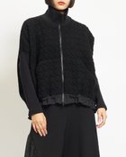 【ゴム/gomme】のハイネックジャケット 人気、トレンドファッション・服の通販 founy(ファニー) ファッション Fashion レディースファッション Fashion for Women アウター Coat / Outerwear Collection レディースジャケット・軽アウター Jackets ジャケット Jacket, Outerwear セットアップ Set-Up, Coordinated Outfit タオル Towel, Bath Towel ハイネック High Neck, Mock Neck バルーン Balloon, Balloon Silhouette フィット Fit, Slim Fit ヘムライン Hemline, Bottom Cut ボトム Bottoms, Lower Wear ポケット Pocket, Pocket Detail ラウンド Round, Round Neck エレガント 上品 Elegant thumbnail 黒|ID: prp329100004797673 ipo3291000000034985615