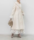 【ランダ/RANDA】の2WAY ショールカラーロングコート 人気、トレンドファッション・服の通販 founy(ファニー) ファッション Fashion レディースファッション Fashion for Women アウター Coat / Outerwear Collection コート・ロングコート・ピーコート Long Coats, Peacoats & More エレガント 上品 Elegant フェイクファー Faux Fur, Imitation Fur フェミニン Feminine, Girly フレア Flare, Flared ボトム Bottoms, Lower Wear ロング Long, Long-Length thumbnail IVORY|ID: prp329100004797675 ipo3291000000034869303