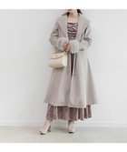 【ランダ/RANDA】の2WAY ショールカラーロングコート 人気、トレンドファッション・服の通販 founy(ファニー) ファッション Fashion レディースファッション Fashion for Women アウター Coat / Outerwear Collection コート・ロングコート・ピーコート Long Coats, Peacoats & More エレガント 上品 Elegant フェイクファー Faux Fur, Imitation Fur フェミニン Feminine, Girly フレア Flare, Flared ボトム Bottoms, Lower Wear ロング Long, Long-Length thumbnail GRAY|ID: prp329100004797675 ipo3291000000034869308