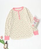 【サロン ハミュー/salong hameu】のJEMORGAN ジェーイーモーガン Tシャツ レディース 長袖 ロンT 花柄 ヘンリーネック リンガー ルームウェア 人気、トレンドファッション・服の通販 founy(ファニー) ファッション Fashion レディースファッション Fashion for Women トップス・カットソー Cut & Sew Tops シャツ・ブラウス・オフィスカジュアル Elegant Blouses & Button-Ups ロングTシャツ・Tシャツ Longline T-Shirts & Tees 花柄・フラワープリント・モチーフ Floral Prints & Motifs / Flower Pattern Tops アウトドア Outdoor Clothing インナー Innerwear カーゴパンツ Cargo Pants, Utility Pants キャミワンピース Cami Dress, Slip Dress シンプル Simple, Minimal ジャケット Jacket, Outerwear スニーカー Sneakers, Trainers スパンコール Sequins, Sequin Embellishment スポーツ Sports, Activewear スリーブ Sleeve, Long Sleeve / Short Sleeve ダウン Down, Puffer デニム Denim, Jeans Material 人気 Popular, Best Seller 長袖 Long Sleeve, Full Sleeve ビスチェ Bustier, Corset Top フィット Fit, Slim Fit フリル Frill, Ruffle プリント Print, Printed Pattern ベスト Vest, Waistcoat レース Lace, Lace Fabric ロング Long, Long-Length ワッフル Waffle, Waffle Knit 再入荷 Restock / Back in Stock プチプライス・低価格 Affordable / Budget Price thumbnail ピンク系その他|ID: prp329100004797676 ipo3291000000035092222