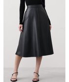 【バナナリパブリック ファクトリーストア/BANANA REPUBLIC FACTORY STORE】のBANANA REPUBLIC FACTORY STORE 日本限定 ヴィーガンレザー Aラインミディスカート 人気、トレンドファッション・服の通販 founy(ファニー) ファッション Fashion レディースファッション Fashion for Women スカート Skirts クール Cool, Chic サンダル Sandals, Summer Shoes ショート Short, Short Length フェイクレザー Faux Leather, PU Leather フレア Flare, Flared A/W・秋冬 Autumn/Winter thumbnail BR_BLACK|ID: prp329100004797679 ipo3291000000034947719