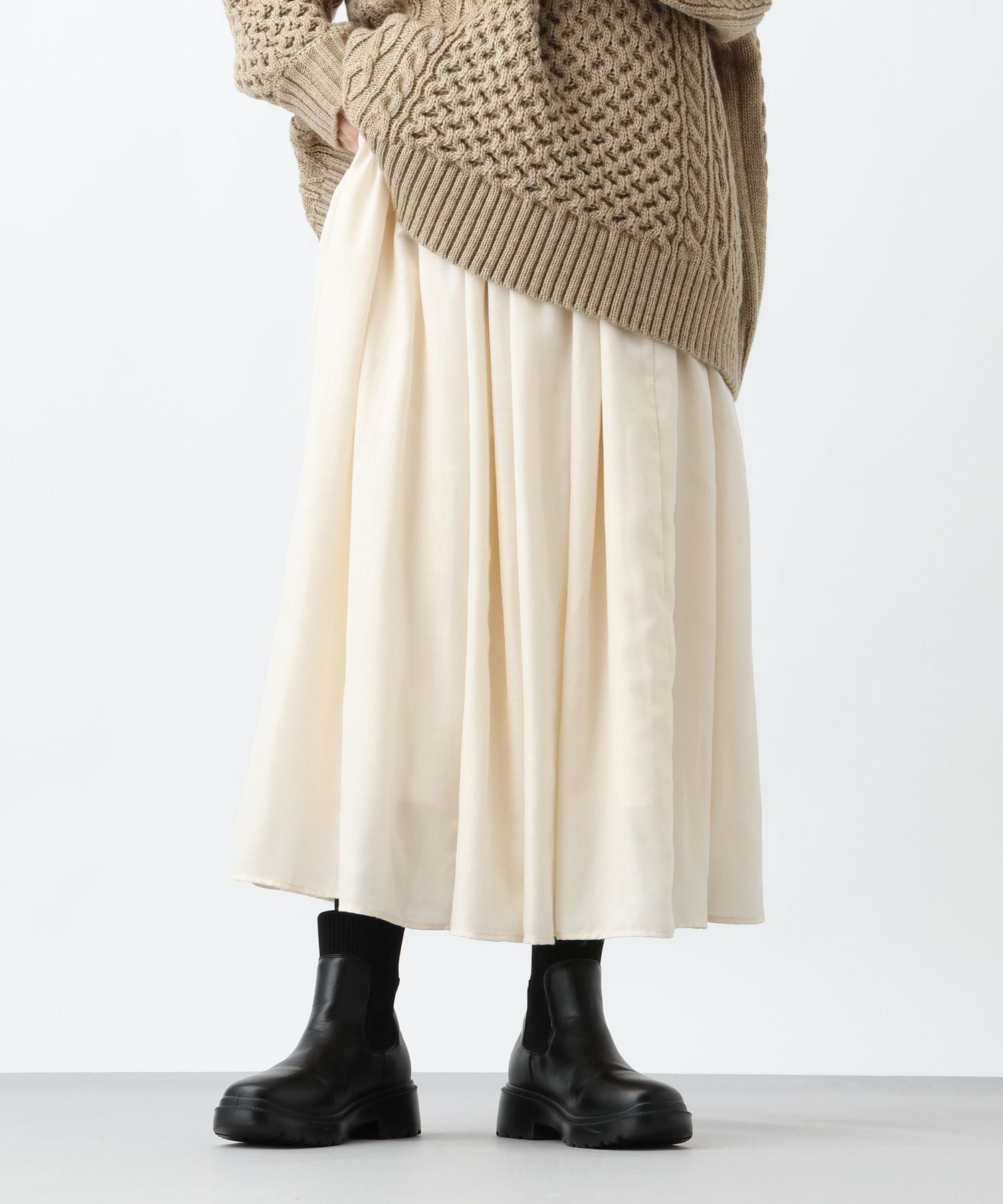 【スタディオ クリップ/studio CLIP】の《natural by clip》TWティアードスカート インテリア・キッズ・メンズ・レディースファッション・服の通販 founy(ファニー) 　ファッション　Fashion　レディースファッション　Fashion for Women　スカート　Skirts　ティアードスカート　Tiered Skirts　おすすめ　Recommended / Our Picks　スウェット / スエット　Sweatshirt, Sweatwear　ティアードスカート　Tiered Skirt, Flounced Skirt　ナチュラル51|ID: prp329100004797694 ipo3291000000035188069