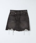 【ジーナシス/JEANASiS】のデニムミニスカート ブラック系その他|ID: prp329100004797728 ipo3291000000034810462