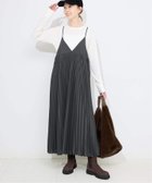 【スローブ イエナ/SLOBE IENA】の《追加》パウダリーサテンプリーツキャミワンピース 人気、トレンドファッション・服の通販 founy(ファニー) ファッション Fashion レディースファッション Fashion for Women ワンピース Dresses キャミソールワンピース Camisole Dresses 2025年 2025 2025-2026秋冬・A/W Autumn/Winter 2025–26 AW25–26 おすすめ Recommended / Our Picks サテン Satin, Glossy Fabric シャーリング Shirring, Ruched ジャケット Jacket, Outerwear スウェット / スエット Sweatshirt, Sweatwear バランス Balance, Style Balance ブルゾン Blouson, Bomber Jacket プリーツ Pleats, Pleated thumbnail ブラック A|ID: prp329100004797738 ipo3291000000034810565