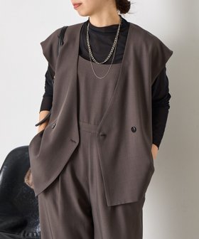 【ジェナ エスパス メルヴェイユ/Jena espace merveilleux】の【オケージョン/3点セット】ベストシアーセットアップ 人気、トレンドファッション・服の通販 founy(ファニー) ファッション Fashion レディースファッション Fashion for Women アウター Coat / Outerwear Collection トップス・カットソー Cut & Sew Tops ベスト&ジレ / 重ね着スタイル Vests & Gilets インナー Innerwear オケージョン Occasion Wear サロペット Overalls, Salopette シアー Sheer, See-Through スマート Smart, Elegant セットアップ Set-Up, Coordinated Outfit ダウン Down, Puffer フォーマル Formal, Dressy ベスト Vest, Waistcoat A/W・秋冬 Autumn/Winter 冬 Winter / This Winter 再入荷 Restock / Back in Stock おすすめ Recommended / Our Picks エレガント 上品 Elegant 2025年 2025 2025-2026秋冬・A/W Autumn/Winter 2025–26 AW25–26 |ID:prp329100004797740