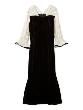 【セルフォード/CELFORD】のベロアマーメイドワンピース 人気、トレンドファッション・服の通販 founy(ファニー) ファッション Fashion レディースファッション Fashion for Women ワンピース Dresses おすすめ Recommended / Our Picks ウェーブ Wavy Pattern ギャザー Gathered, Ruffled ストレート Straight, Straight Cut スマート Smart, Elegant ドレス Dress, One-Piece パイピング Piping, Trim Design パターン Pattern, Design Print ベロア Velour, Soft Velvet マーメイド Mermaid, Fishtail Silhouette エレガント 上品 Elegant |ID:prp329100004797756